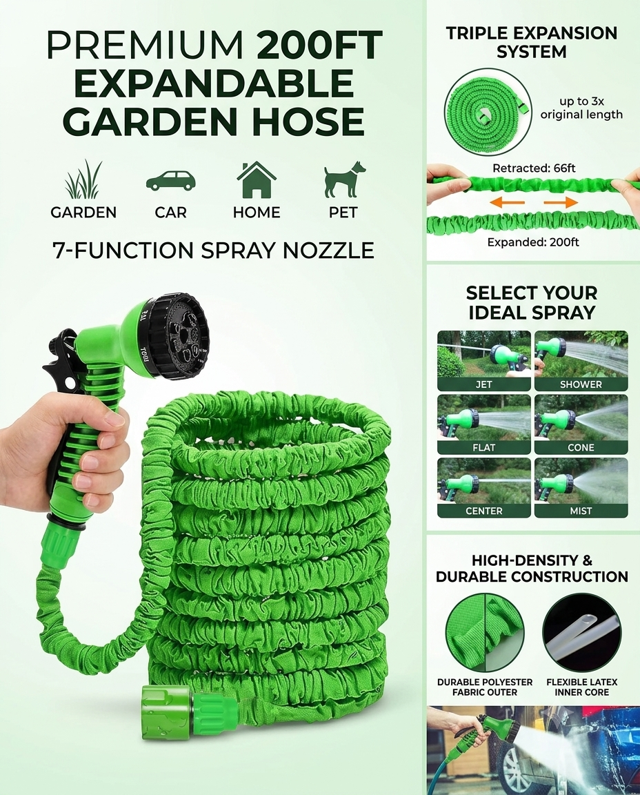 Expandable Magic Hose