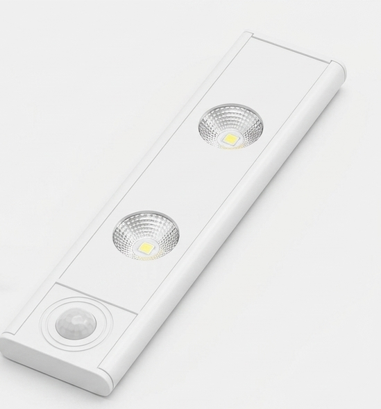 Ultra-Thin Wireless Cabinet Light — Motion Sensor, 3 Colors, Dimmable