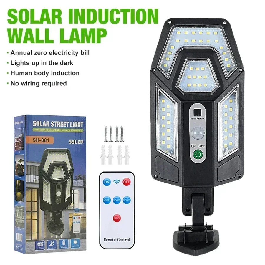 Solar Motion Wall Light