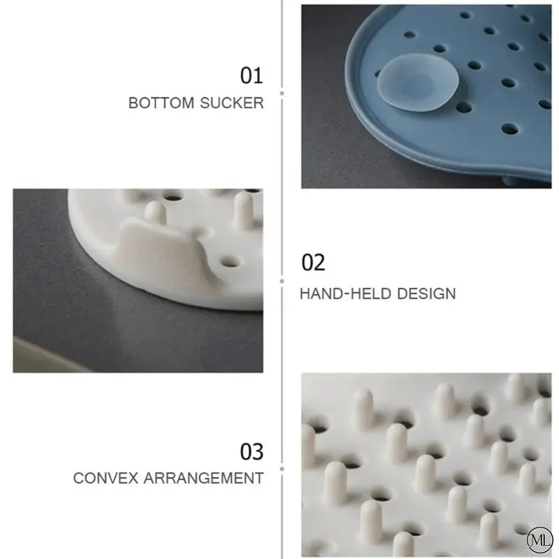 Hair Catcher Drain Cover — Anti-Clog Sink & Shower Strainer