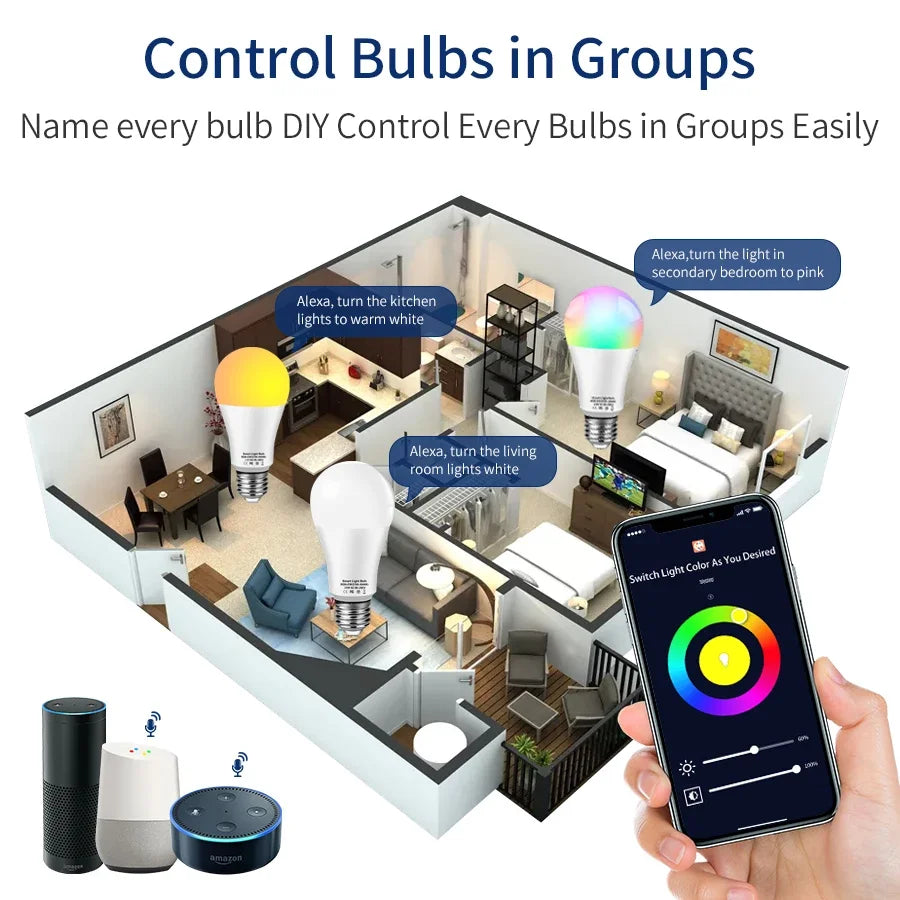 Smart RGB LED Bulb