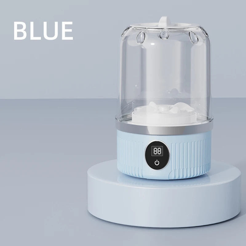 Mini Wireless Washing Machine — For Underwear, Socks & Pet Clothes