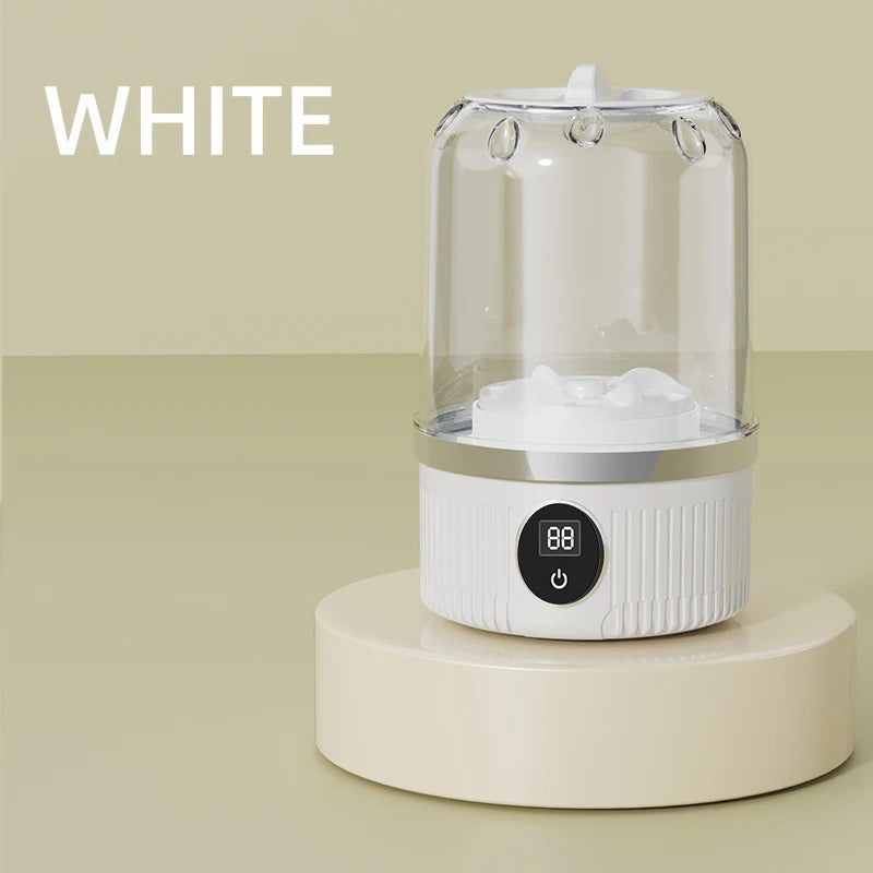 Mini Wireless Washing Machine — For Underwear, Socks & Pet Clothes