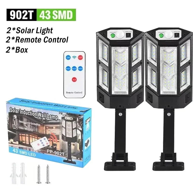 Solar Motion Wall Light