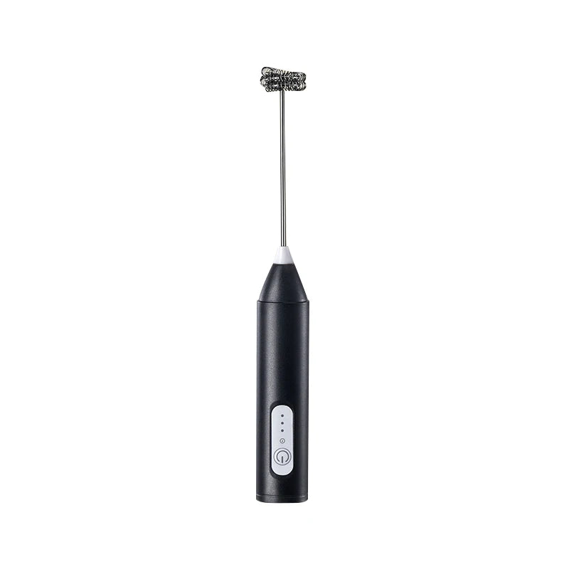 Rechargeable Electric Milk Frother — 3 Speed Settings