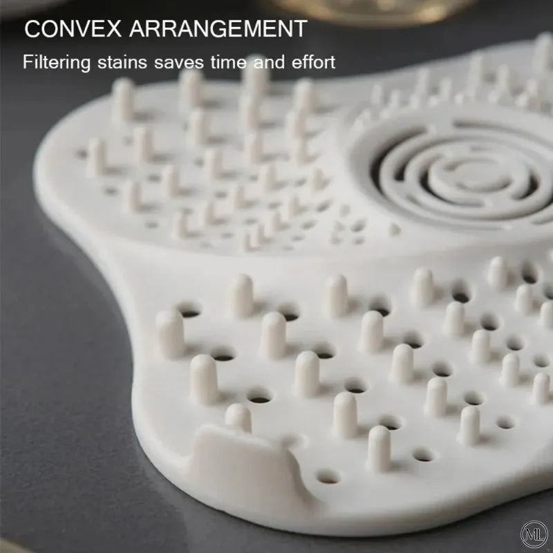 Hair Catcher Drain Cover — Anti-Clog Sink & Shower Strainer