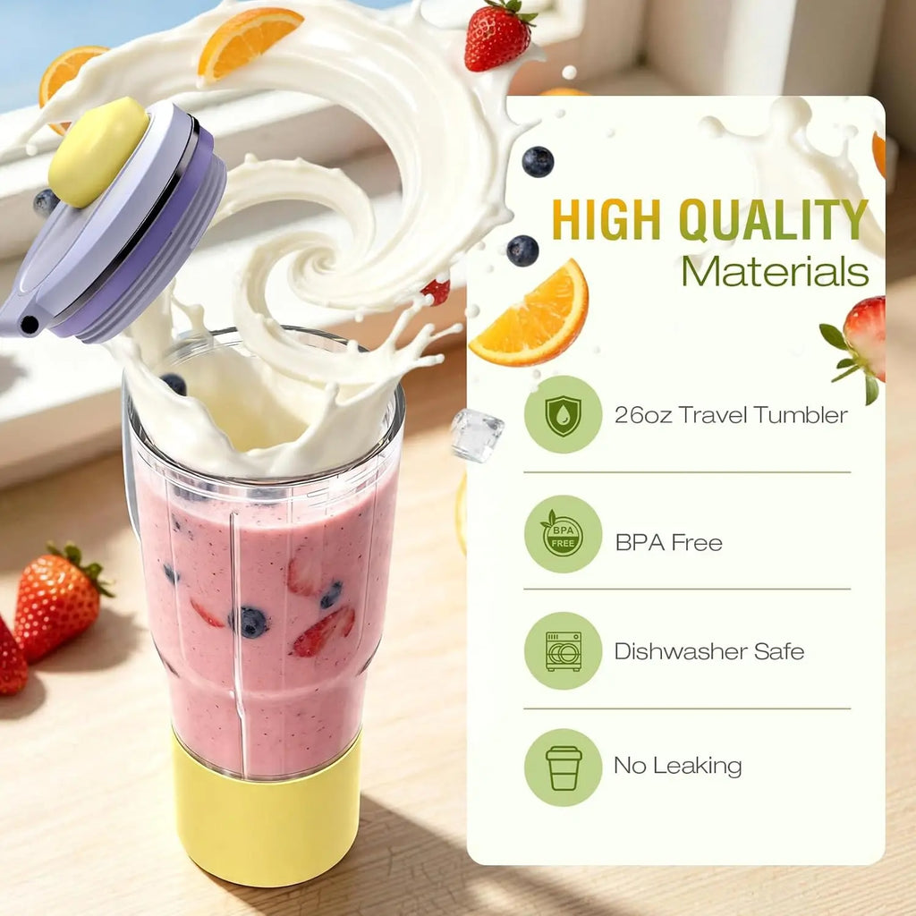 Ninja BlendBOSS Replacement Cup — 26oz Leak-Proof Travel Tumbler
