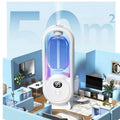 Wall-Mounted Aroma Diffuser — Rechargeable, Timed Spray & Digital Display