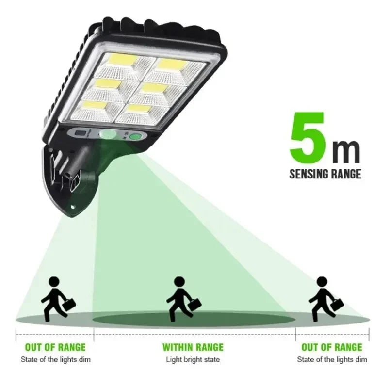 Solar Motion Wall Light