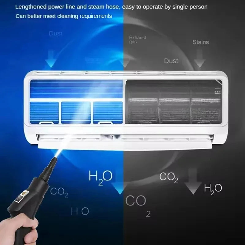 Portable Handheld Steam Cleaner — High-Pressure Deep Cleaning for Kitchen & Car