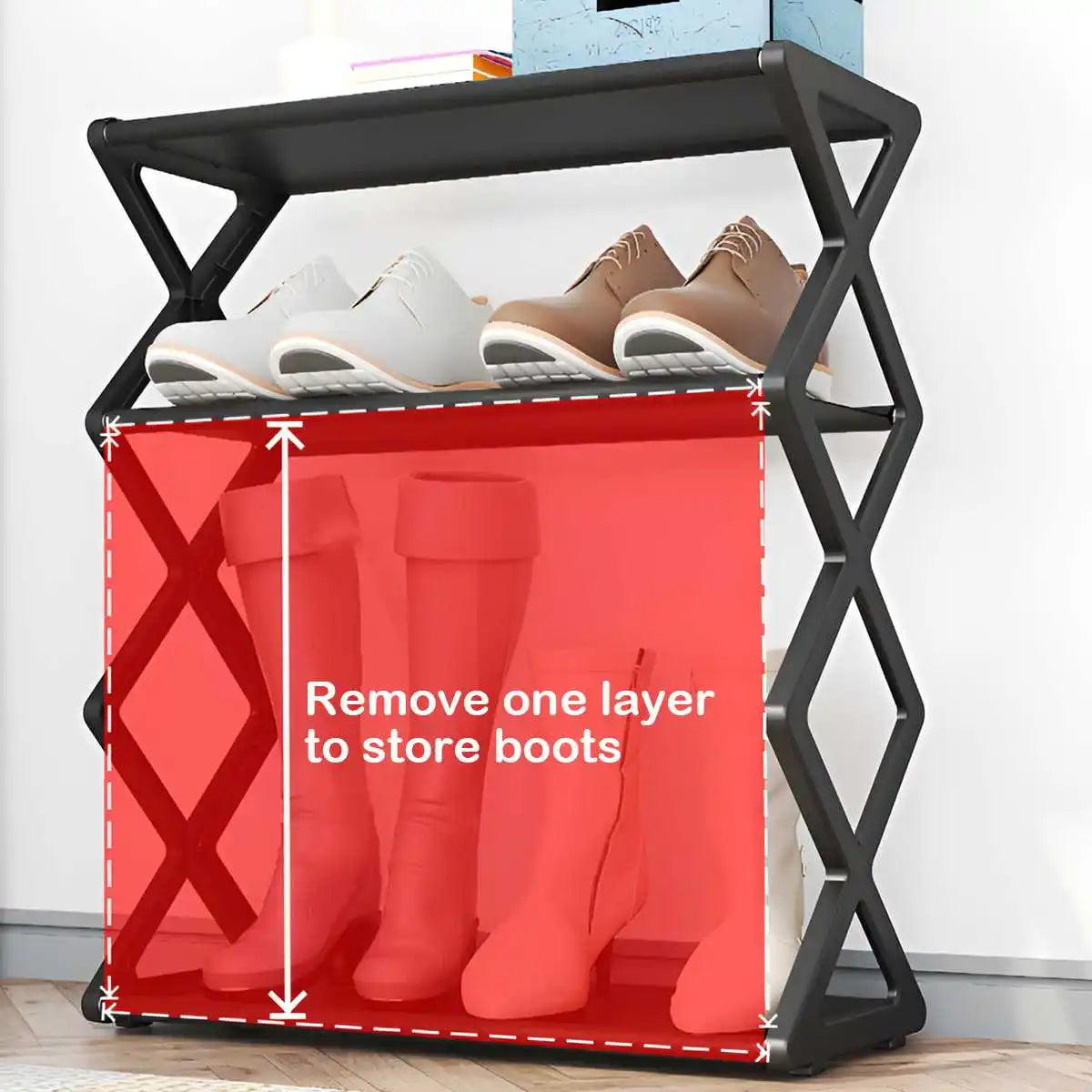 4-Tier Shoe Organizer