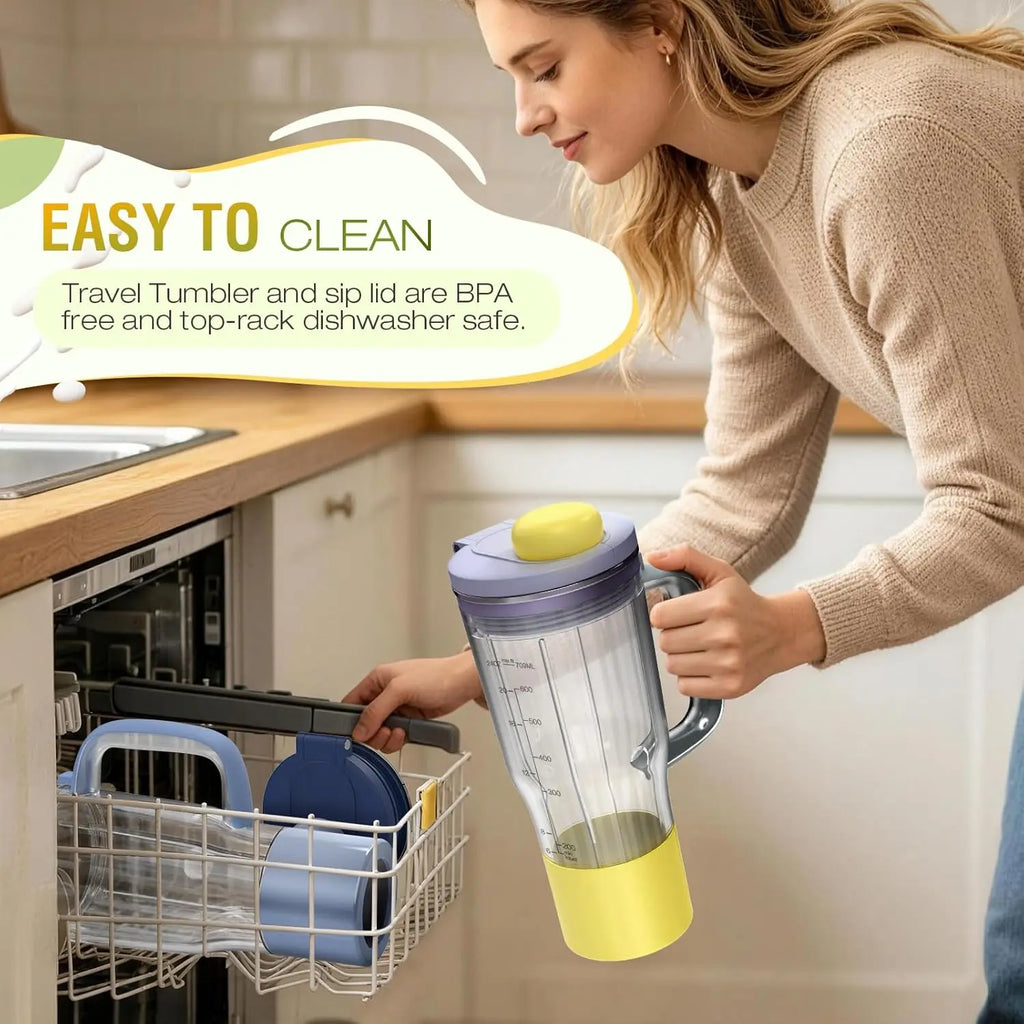 Ninja BlendBOSS Replacement Cup — 26oz Leak-Proof Travel Tumbler